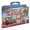 Multiprint Valigetta 7 Timbri per Bambini Disney Cars, 100% Made in Italy, Set Timbrini Bimbi Personalizzati, in Legno e Gomma Naturale, Inchiostro Lavabile Atossico, Idea Regalo, Art.07823