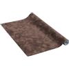 Venilia Pellicola adesiva, Velluto Ottica di velluto Marrone, 67,5cm x 1m, Spessore 140μ, Pellicola autoadesiva per mobili o cucina, carta da parati, PVC senza ftalati, Prodotto in UE