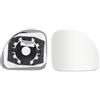 Polcar Vetro Specchietto Retrovisore per Fiat Multipla dal 1999 al 2010, Non termico,71715693,71715694 (DESTRO)