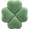 Gentile Ceramiche Quadrifoglio Verde Salvia in Ceramica con Calamita (5cm)