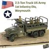 Forze del valore ForcesOfValor 1:32 801201A GMC CCKW 2.5-Ton Truck US Army 1st Infantry Div, 1944