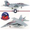 Hobby Master 1/72 HA5156 Boeing EA-18G Growler USN VAQ-140 Patriots, USS Truman