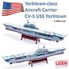 Modelli Panzerkampf Legion Legion Models 10037LA 1/1000 Aircraft Carrier USN, CV-5 USS Yorktown