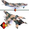 Panzerkampf 1/72 14643PB MiG-19 PM Farmer-E East German Air Force, Red 335