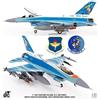 Hobby Master F-16C Fighting Falcon USAF 309th FS Wild Ducks, JC Wings 1/72 JCW-72-F16-020