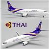 JC Wings 1/200 XX20132, Boeing 737-400 Thai Airways "Last Flight" HS-TDG