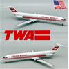InFlight 200 InFlight 1/200 IF941TW0624 TWA - Trans World Airlines McDonnell Douglas DC-9-41