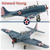 Hobby Master 1/72 HA0176 SBD-2 Dauntless USN, CDR Howard Young