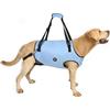 Coodeo Imbracatura per Cani, Sling di Supporto e Riabilitazione Regolabile con Cinghie Padded e Traspiranti per Cani Anziani, Disabili e con Infortuni Articolari. (Blu, 2XL)