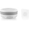 InnovaGoods - Lampada Antizanzare ad Aspirazione, Eco-friendly, Silenziosa, LED UV x4, Design Compatto, USB, per Interni ed Esterni, Bianco Grigio, Polipropilene, Acciaio Inossidabile