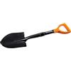 BLACK+DECKER Pala - 67 cm - 800 GR - Inossidabile - Testa in acciaio al carbonio e manico in fibra di vetro - Nero