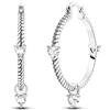 Parmuz Orecchini a Cerchio in Argento Sterling 925 Huggie Vari Ipoallergenici Moda Gioielli per Feste di Compleanno Regalo di Natale