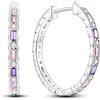 Parmuz Orecchini a Cerchio a Farfalla per Donna Argento Sterling 925 Delicati Piccoli Orecchini a Cerchio Farfalle d'Amore Orecchini Huggie Gioielli Regalo per Donne
