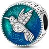 Parmuz Charms per braccialetti 925 Sterling Silver Summer Trip Ocean Charm Caspite perle Regalo di gioielli a pendente per donna