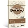 Favini A57Q417 Calligraphy Canvas Ruvido, 12 x 18 cm, Avorio