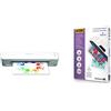 Fellowes Ion A4, plastificatrice fino a 125 micron + 100 Pouches di plastificazione A4