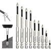 INNAL 9 Pezzi Punte per Avvitatore Altamente Magnetiche 25-150mm High Magnetic Screwdriver Drill Bit Set da Inserti per Avvitatore Professionali Punte Magnetiche ad Alta Intensità per Elettrico