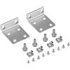 PhyinLan Kit di montaggio su rack per switch Ubiquiti, orecchie rack 1U per switch Ubiquiti serie 16/24/48