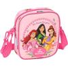safta PRINCIPESAS DISNEY - Borsa a tracolla per bambini, ideale per bambini dai 5 ai 14 anni, comoda e versatile, qualità e resistenza, 16 x 4 x 18 cm