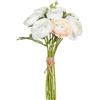BigBuy Home Bouquet Verde Rosa 20 x 20 x 35 cm Fiori