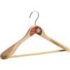 Home Attaccapanni con Asta, Legno/Acciaio, 40x6x25 cm