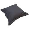 Nuit De France 331216 Federa Cuscino 80 Fili, Volante e Rivestimento in Tessuto Percalle di Cotone, Colore: Grigio, 100% Cotone, Grigio, 50/75