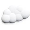 FIBOUND 1 Pezzi Poggiapolsi Mouse Antiscivolo, Mouse Cuscino Poggiapolsi Cloud, Poggiapolsi Carino Topo, Poggiapolsi Ergonomico Mouse, Poggiapolsi Mouse, per Computer Desktop, Computer Portatile (Bianco)