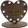 FOSDICK Cuore Busta Matrimonio Porta Soldi Legno, Regalo Matrimonio in Denaro, Biglietto Auguri matrimonio in Legno, Idee Regalo Sposi Portasoldi, Regali per Nozze in Contanti