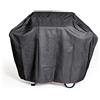 barbecook Copertura per Barbecue Impermeabile, per Tutti i Barbecue a Gas, Accessori per Barbecue, Piccolo, Nero, 90x55x80cm