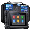 ICARZONE UR600 Diagnosi Auto Professionale in Italiano per 4 Sistemi, Diagnostica per 10000+ Modello, OBD2 Scanner 49 servizi, Test Bidirezionale per Motore/Trasmissione/ABS/SRS, Aggiornamento a Vita