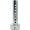 Kacepar Silenziatore per moto, KACEPAR 45mm DB Killer Muffler Baffle, Silenziatore universale del tubo di scarico, Cancellatore di rumore del silenziatore della lattina, Argento, 1 Pezzo