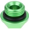 SG Store Tappo Di Riempimento Olio Per Moto Compatibile Con Kawasaki KX250 KX450 KX250F KX450F KLX450R KFX450R Verde