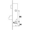 Tesa Assa Abloy - Serratura per porta, 2214200AI
