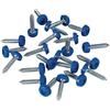 Sealey PTNP8 viti targa plastica rivestita testa 4.8 x 24 mm, confezione da 50 pezzi, colore: Blu