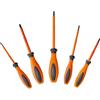 Klein Tools 85006EINS | Set Cacciaviti Isolati VDE | 5 Pezzi | Isolamento 1000 V DIN EN 60900 | Utensile Professionale Elettrico | Ergonomico | Made In Germany