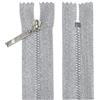 Aerzetix - C63861 - Set di 10 Cerniere Lampo con Denti in plastica iniettata N°3 16cm Non separabili - cursore in Metallo - Colore Argento - Abbigliamento Cucito merceria Giacca