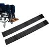 TUKEVA 2 PCS Passanti per gambe per sedia a rotelle, Cinghie per Gambe per Sedia a rotelle, Cintura Leggera per Polpacci per Sedia a Rotelle, cinghie per polpaccio Per Anziani Disabili (Colore B)