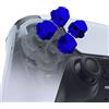 eXtremeRate Tasti D-pad Divisi per ps5/Edge Controller, Pulsanti Direzionali Dpad Indipendenti Ergonomici per ps4 Joystick JDM-040/050/055, Blu Cromo