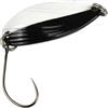 Fishing Tackle Max FTM Spoon Break - Freccia per Pesca alla Trota, 2,2 g, Weiß-Schwarz/Schwarz