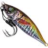 OROOTL Esche a Passo Lento Esche Artificiali per la Pesca D'acqua Salata Jigs Metallici Verticali Incandescenti con Ami di Assistenza Jigs a Farfalla Stampa Esche da Pesca a Lancio per Tonno Kingfish Bluefin