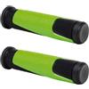 cyclingcolors Manopole bici 125 mm diametro 22 mm doppia densità morbide unisex per manubrio MTB trekking strada scooter bici, verde