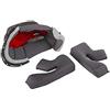 O'NEAL | Ricambi Casco Motocross | Moto Enduro Mountain Bike | Guanciali & Fodera per Casco | Fodera & Guanciali Casco SONUS | Nero | Taglia S