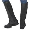 Riders Trend, Ghette da Equitazione Bambino, in Pelle, con Fascia Estensibile, 10 Anni, Alto