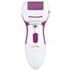 BEPER 40.939 Levigatrice per Piedi a Batterie,Testina Sabbia Silicea,Resistente all'acqua,Rimuove Calli,Duroni e Pelle Secca,Bianco/Rosa