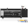 K KYUER 60Wh 1F22N Notebook Batteria per Dell Alienware M15 R1 P79F M17 R1 P37E Dell G5 15 5590 P82F G7 15 7590 P82F G7 17 7790 P40E Gaming Laptop P37E001 01F22N XRGXX 6YV0V JJPFK 0JJPFK 8622M 06YV0V