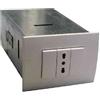 ZANICHELLI SRL Cassaforte a muro Camaleonte a scomparsa finta presa cassetto singolo zincata