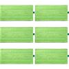 ANBOO 6 panni di ricambio in microfibra, compatibili con aspirapolvere Folletto SP600 SP600S, Vorwerk MF600 SP600 SPB100 SP7, riutilizzabili e lavabili