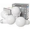 GY Lampadina con Sensore, E27 Lampadine LED con Sensore di Movimento/di Luce, 6.5W (Equivalenti a 75W), 6500K Luce Fredda, Auto On/Off, 1050 Lumen per Veranda, Porta d'Ingresso, Corridoio, 4 Pezzi
