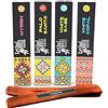 Aromasenses. - Tribal Soul Incensi 4 Scatole da 15 grammi, Mirra, Bastone Santo, Salvia Bianca e Copal Bianco + Tavoletta Aromasenses