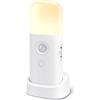 AMFUN Luce Notturna per Bambini, 5 Livelli di Luminosità Regolabili, Luce Notturna da Presa con Sensore Movimento e Crepuscolare, per Cameretta, Bagno, Corridoio, Cucina, Scale